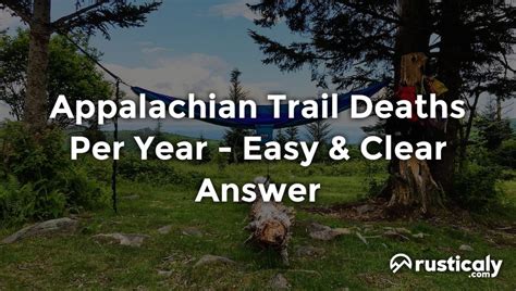 Conference Ranking. . Appalachian trail deaths per year